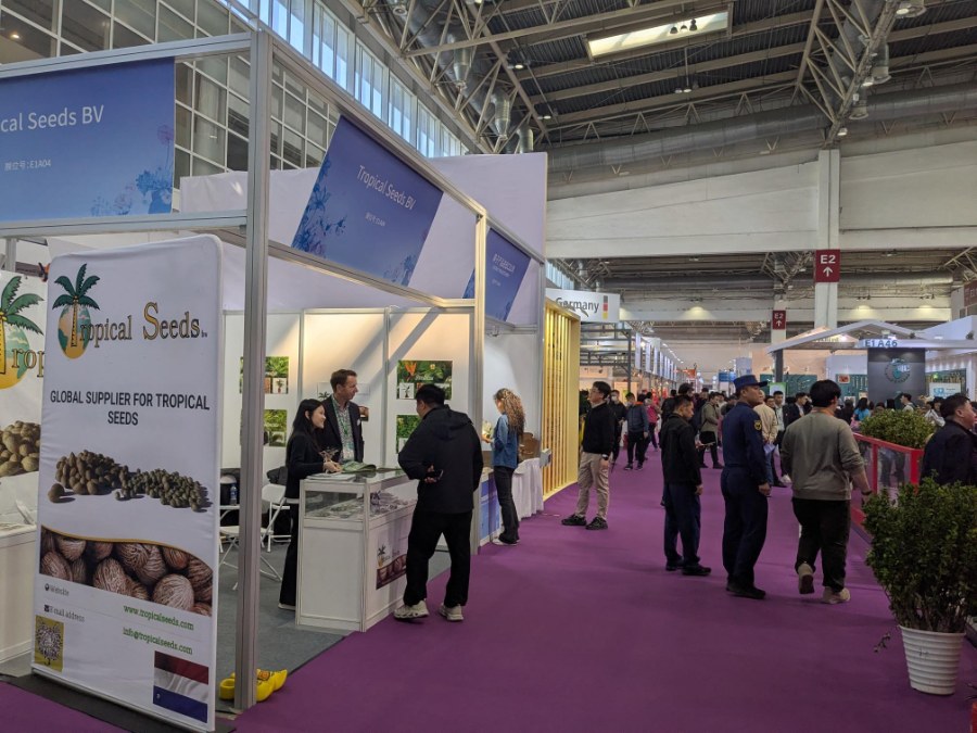 team tropical seeds at trade fair beijing 2026